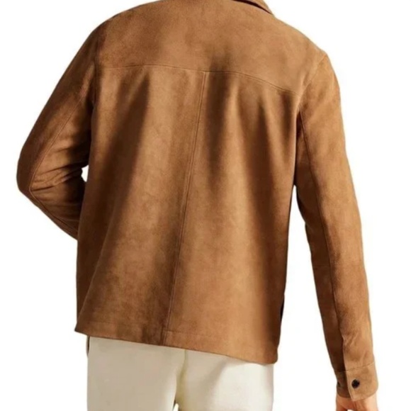 TED BAKER LONDON Thierry suede zip jacket, NEW WITH TAGS - Picture 6 of 16